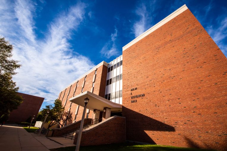 outside Stevenson Hall