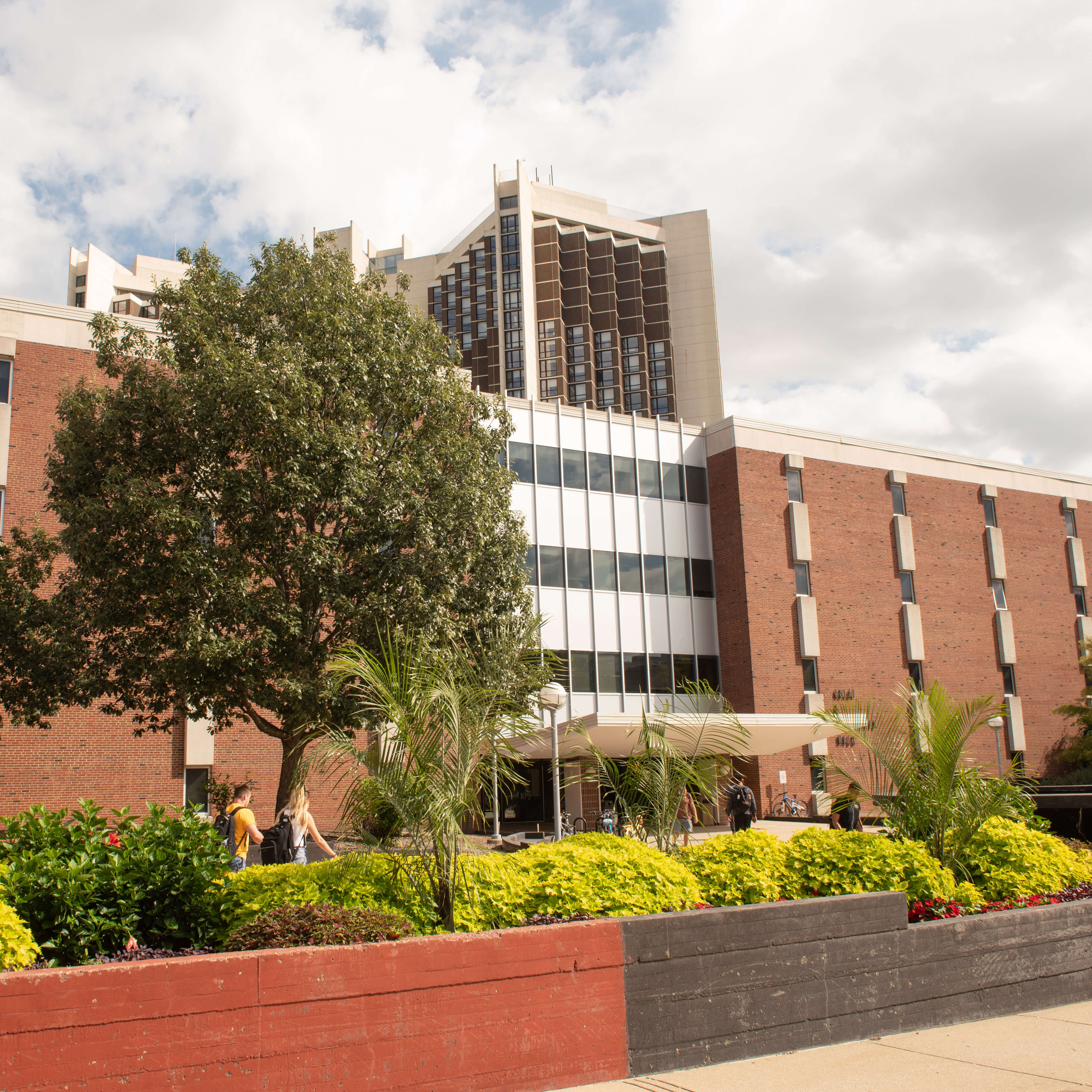 Exterior of Stevenson Hall